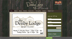 Desktop Screenshot of denbylodge.co.uk